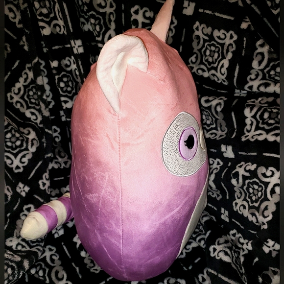 Squishmallows 14" Chaitra Purple Lemur HEARTS Valentines 2023 Kellytoy NWT - Picture 4 of 7